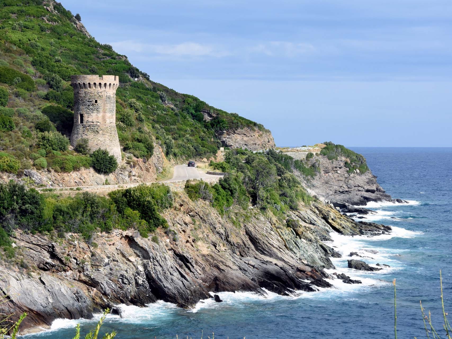 Cap Corse, la tour génoise de l'Osse