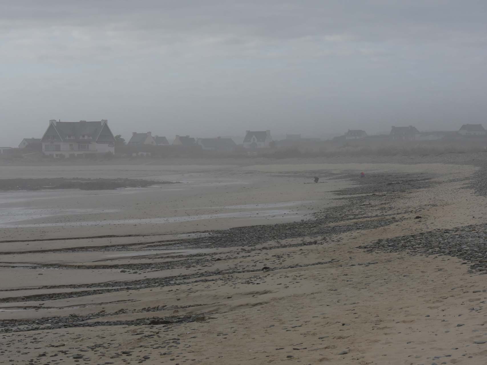 Finistère sud - Penhors dans la brume