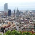 Vue de Barcelone, depuis le Parc Gûell